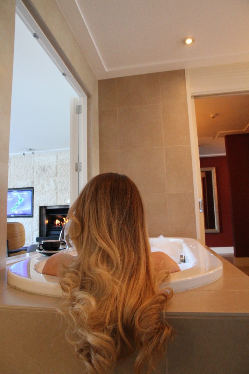 The Spire Hotel Queenstown Bedroom Review Travel Blog Tips Bathroom Bathtub