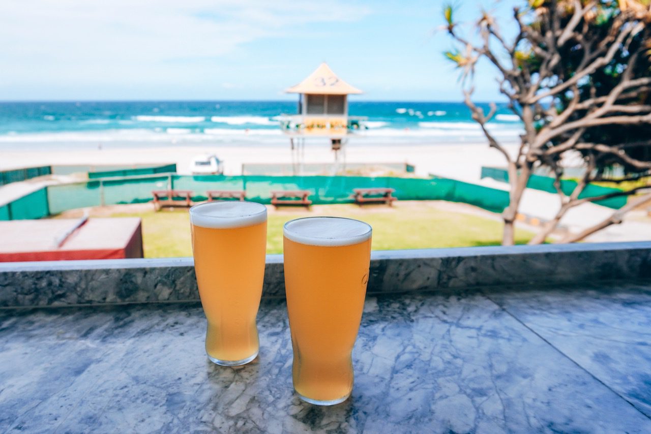 Beers at Surf Life Saving Club © Little Grey Box