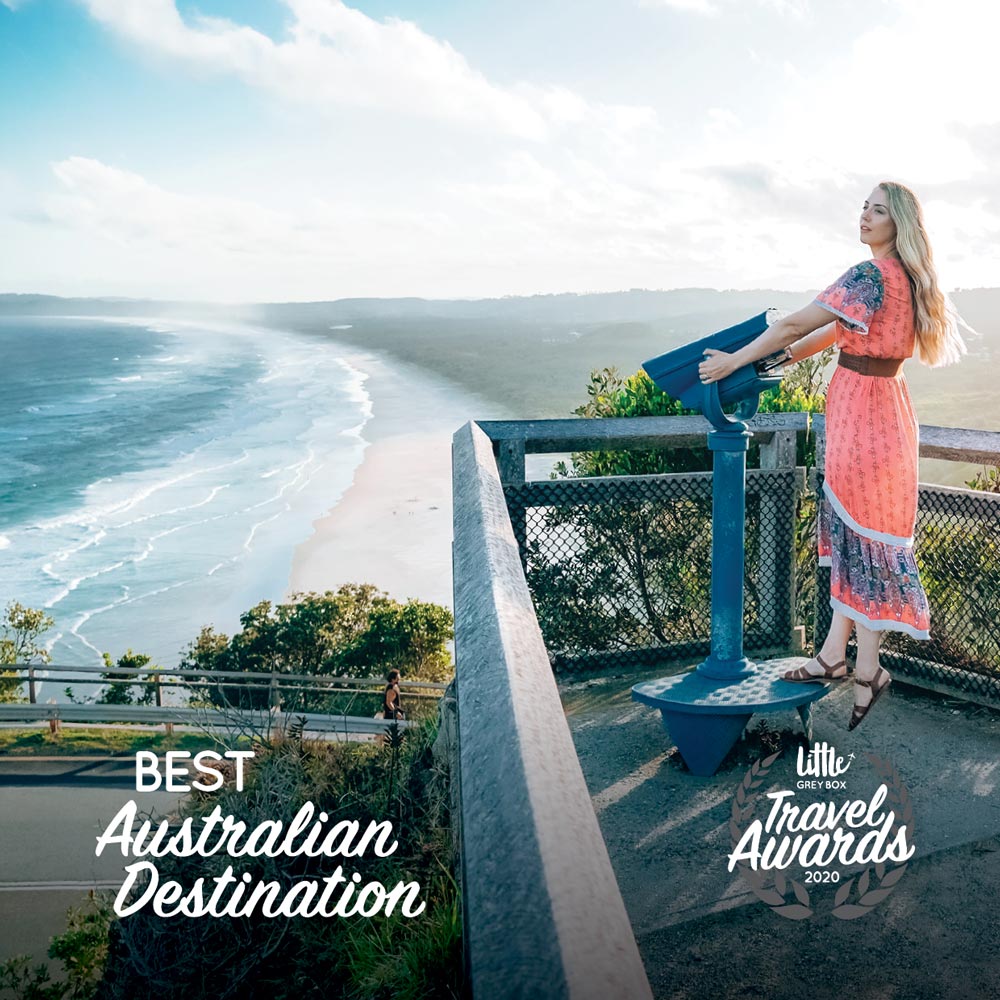 Byron Bay, Winner Best Overseas Destination 2020